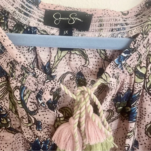 Jessica Simpson Floral Boho Top - Picture 3 of 6